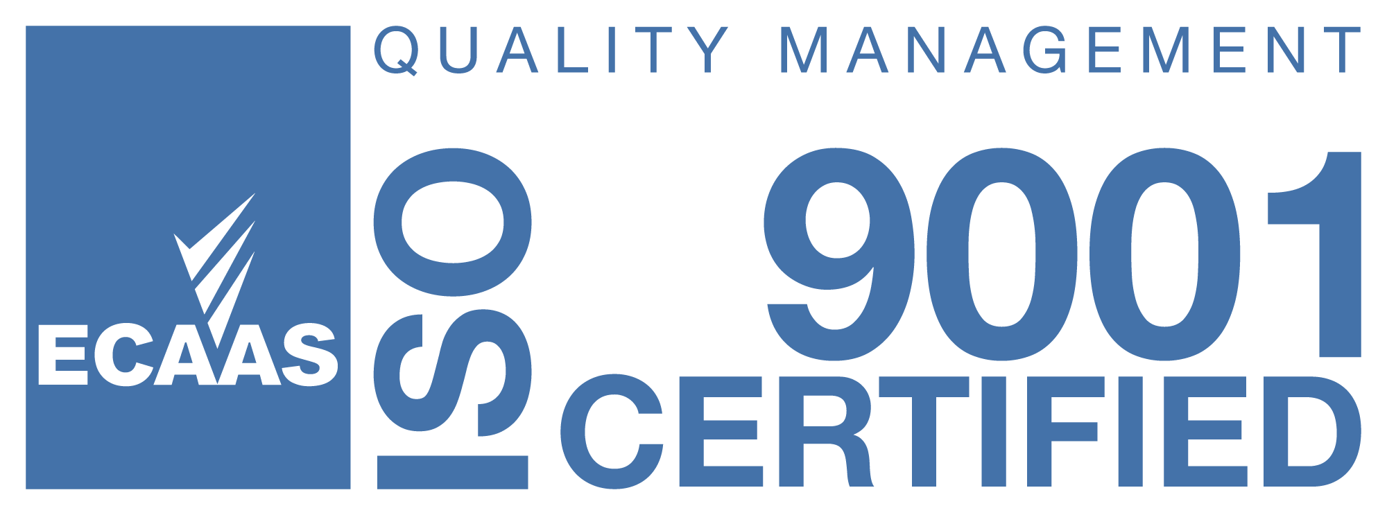 ISO 9001 Quality Management Certified